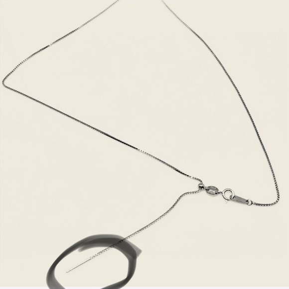 Jewelry - 925 Not Your Average 18" Made in Italy Box Chain